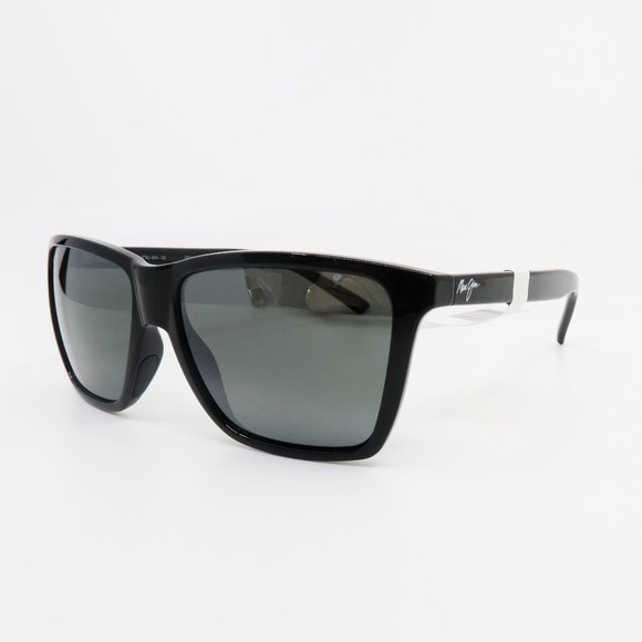 Maui Jim MJ 864-02 New CRUZEM Black/Gray Gradient Polarized Sunglasses 57mm - Picture 4 of 7